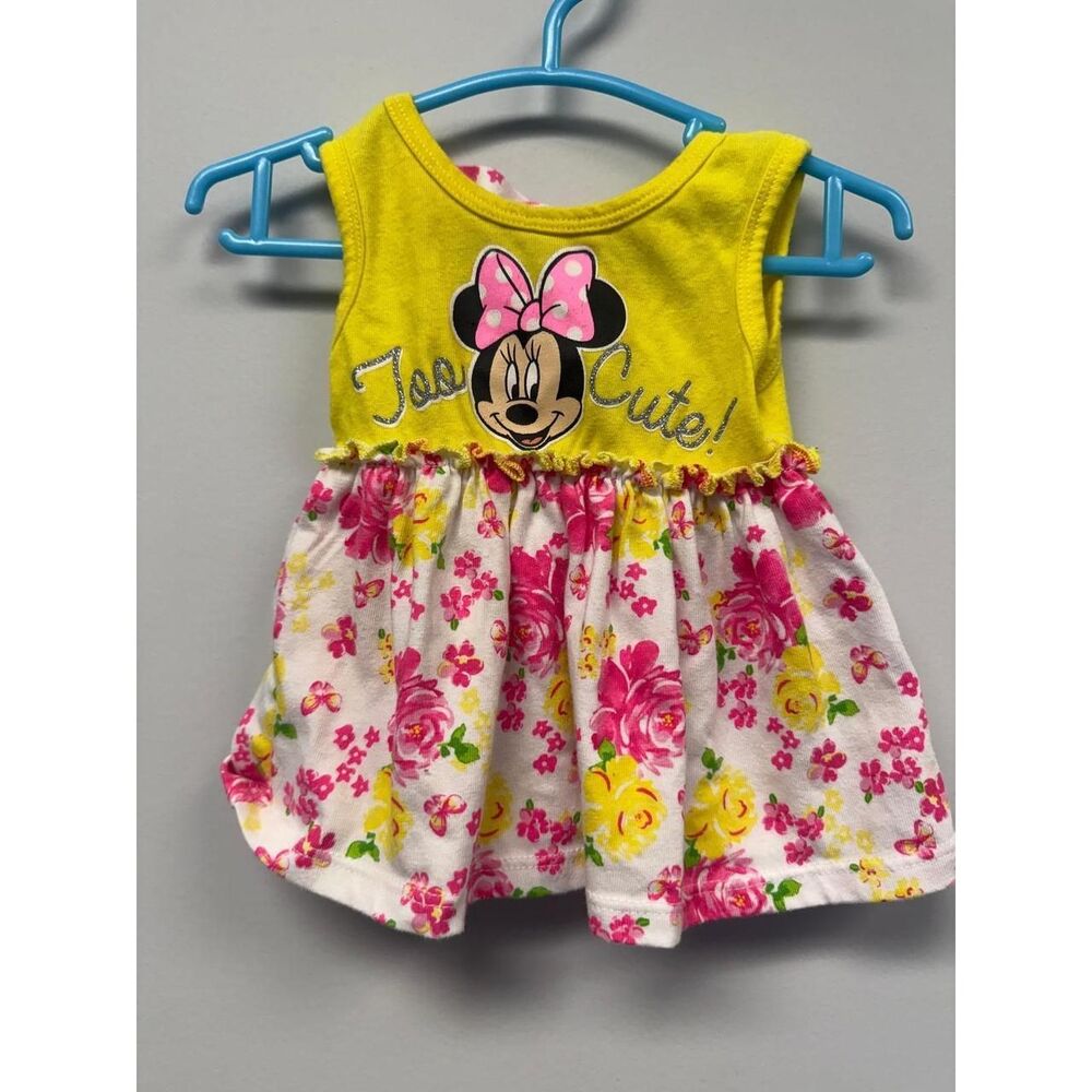 Disney Yellow and Pink Dress